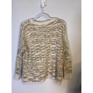 Sisters Sweater Women's Size Small/Medium Off White Multicolored Soft
